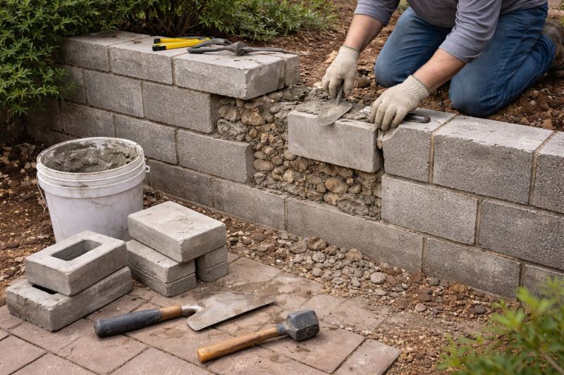 Block Wall Repair in Ogden, UT