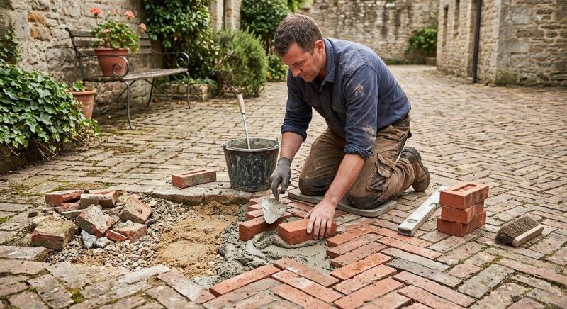 Brick Flatwork Repair in Bountiful, UT