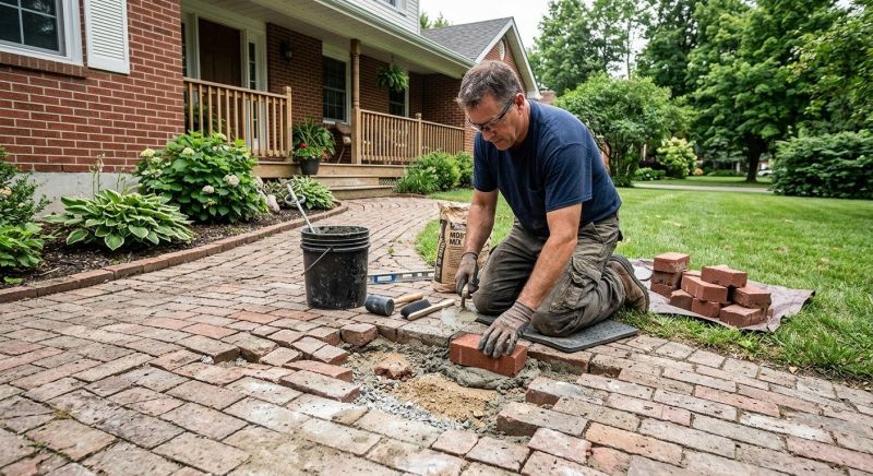 Brick Flatwork Repair in Clearfield, UT