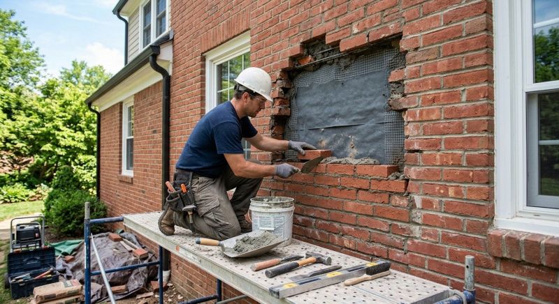 Brick Flatwork Repair in Hooper, UT