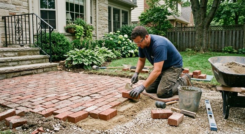 Brick Flatwork Repair in Roy, UT