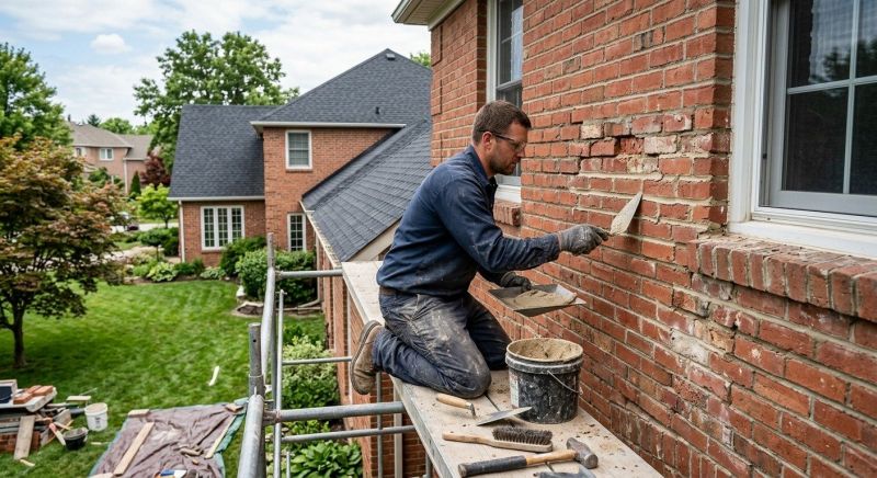 Brick Masonry Restoration in Layton, UT