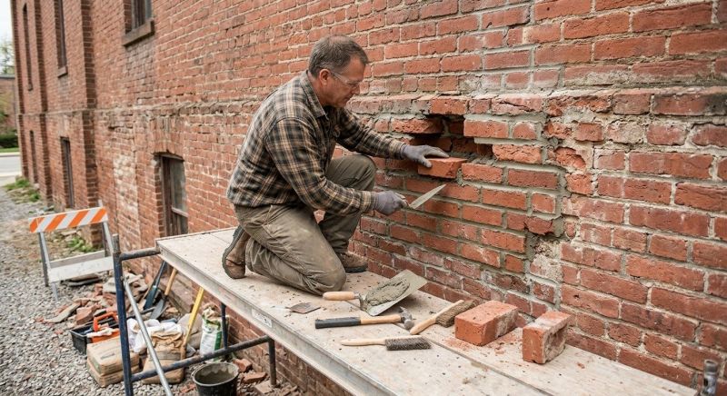 Brick Repair in Eden, UT