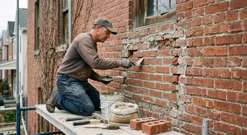 Brick Repair in Eden, UT