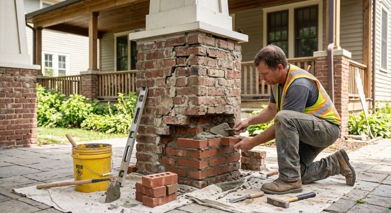 Brick Restoration in Centerville, UT