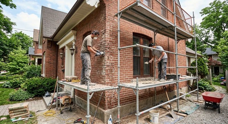 Brick Restoration in Davis County, UT