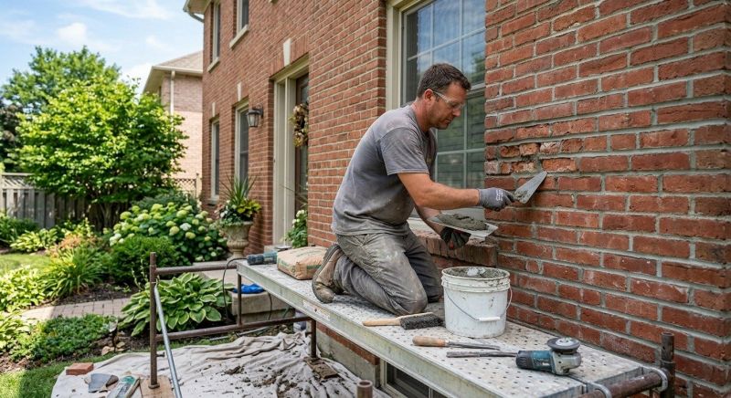 Brick Restoration in Hooper, UT