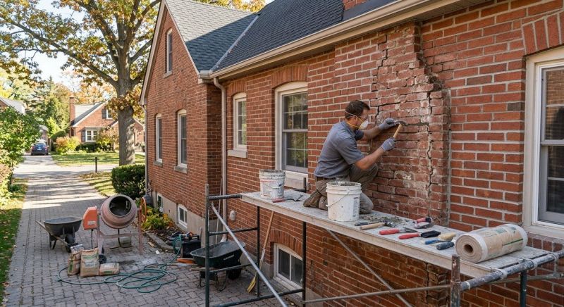 Brick Restoration in Huntsville, UT