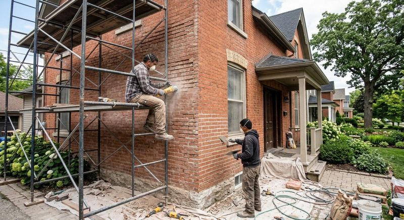 Brick Restoration in North Salt Lake, UT