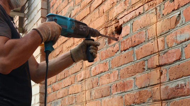 Brick Wall Repair in Davis County, UT