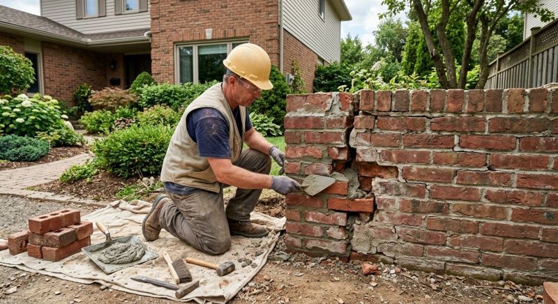 Brick Wall Repair in Eden, UT