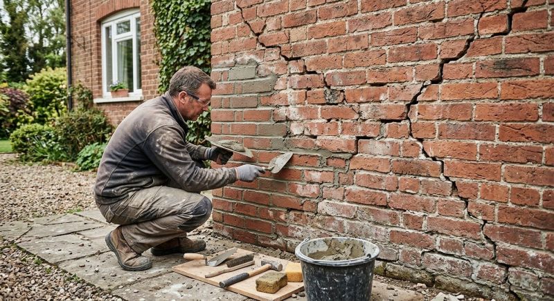Brick Wall Repair in Morgan, UT