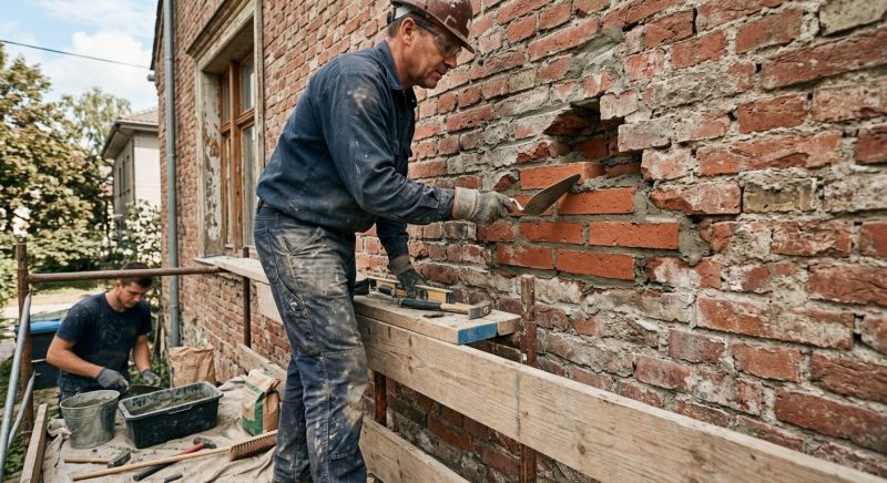 Brick Wall Repair in Ogden, UT