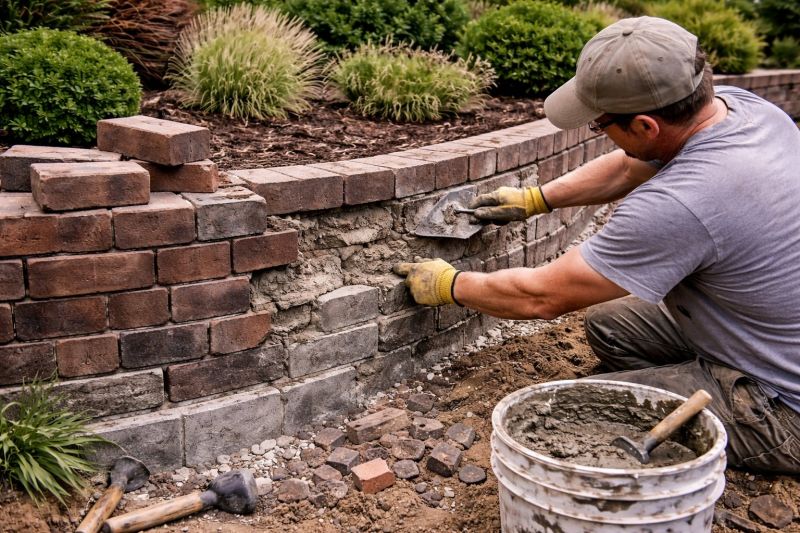 Brick Wall Repair in Syracuse, UT