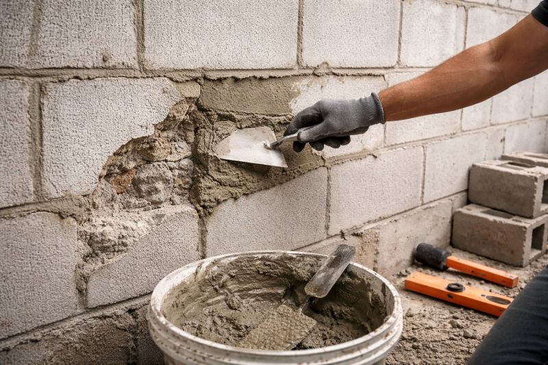 Concrete Block Repair in Clearfield, UT