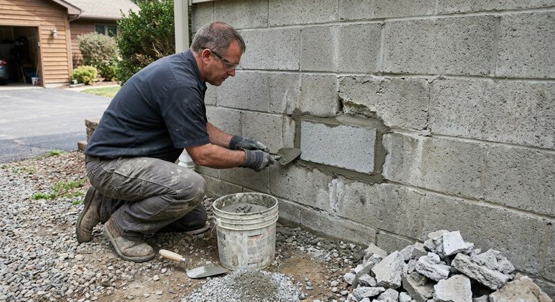 Masonry Wall Repair in Layton, UT