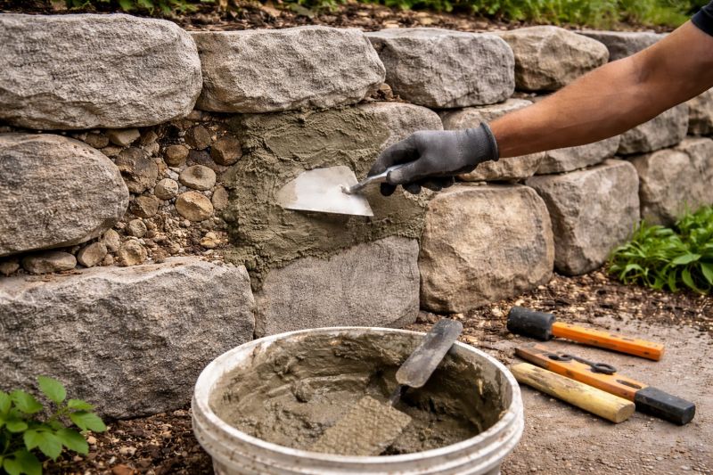 Retaining Wall Repair in Farmington, UT