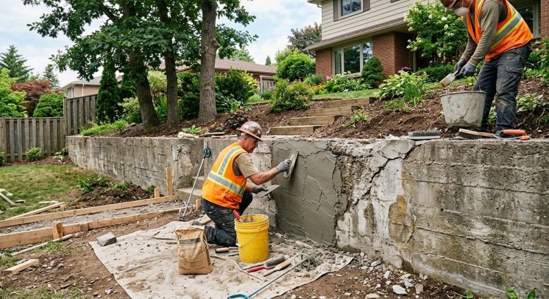 Retaining Wall Repair in North Salt Lake, UT