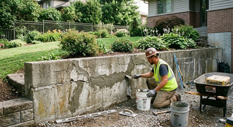 Retaining Wall Repair in Ogden, UT