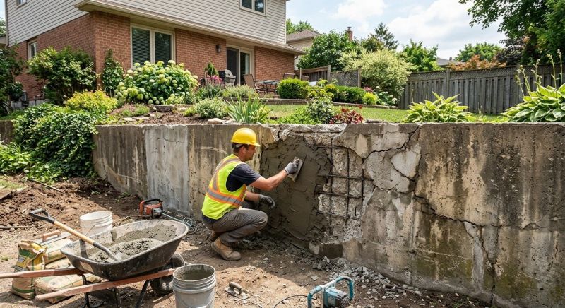 Retaining Wall Repair in Roy, UT