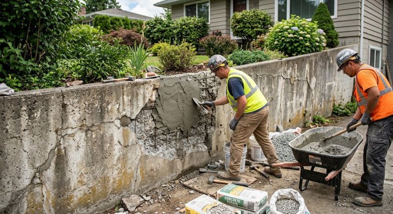 Retaining Wall Repair in Syracuse, UT