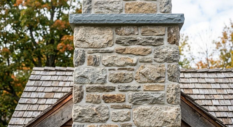 Stone Chimney Installation in Kaysville, UT