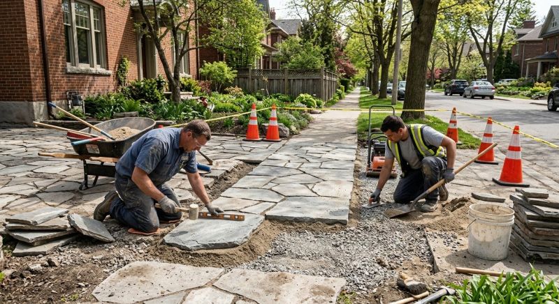 Stone Driveway Repair in Layton, UT