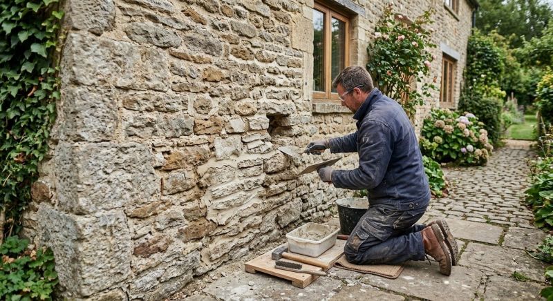 Stone Masonry Repair in Morgan, UT