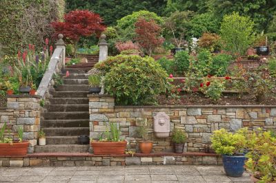 Stone Wall Repair in Syracuse, UT