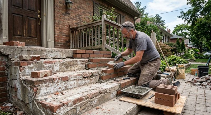 Stonework Repair in Davis County, UT